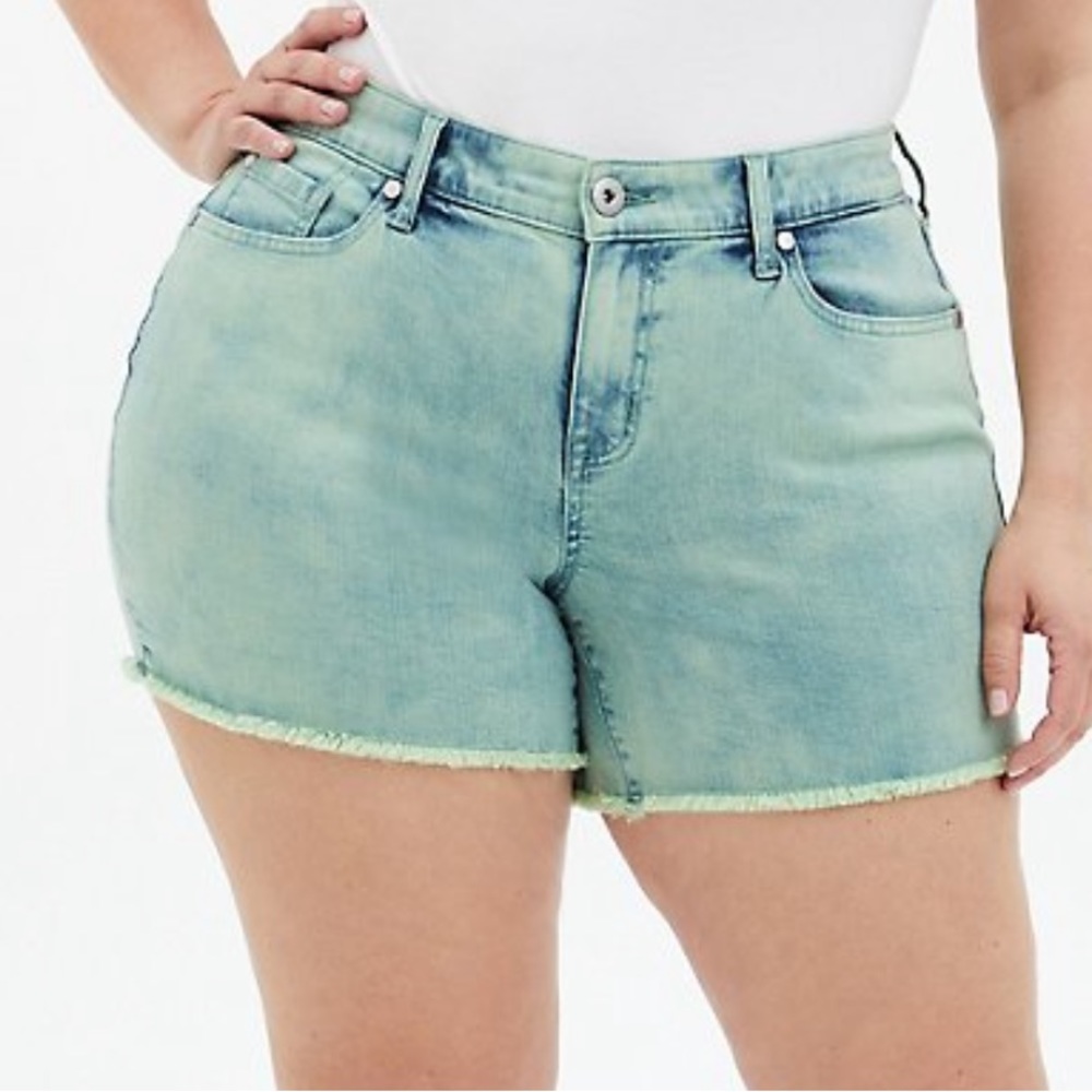 5 inch vintage stretch mid-rise Short